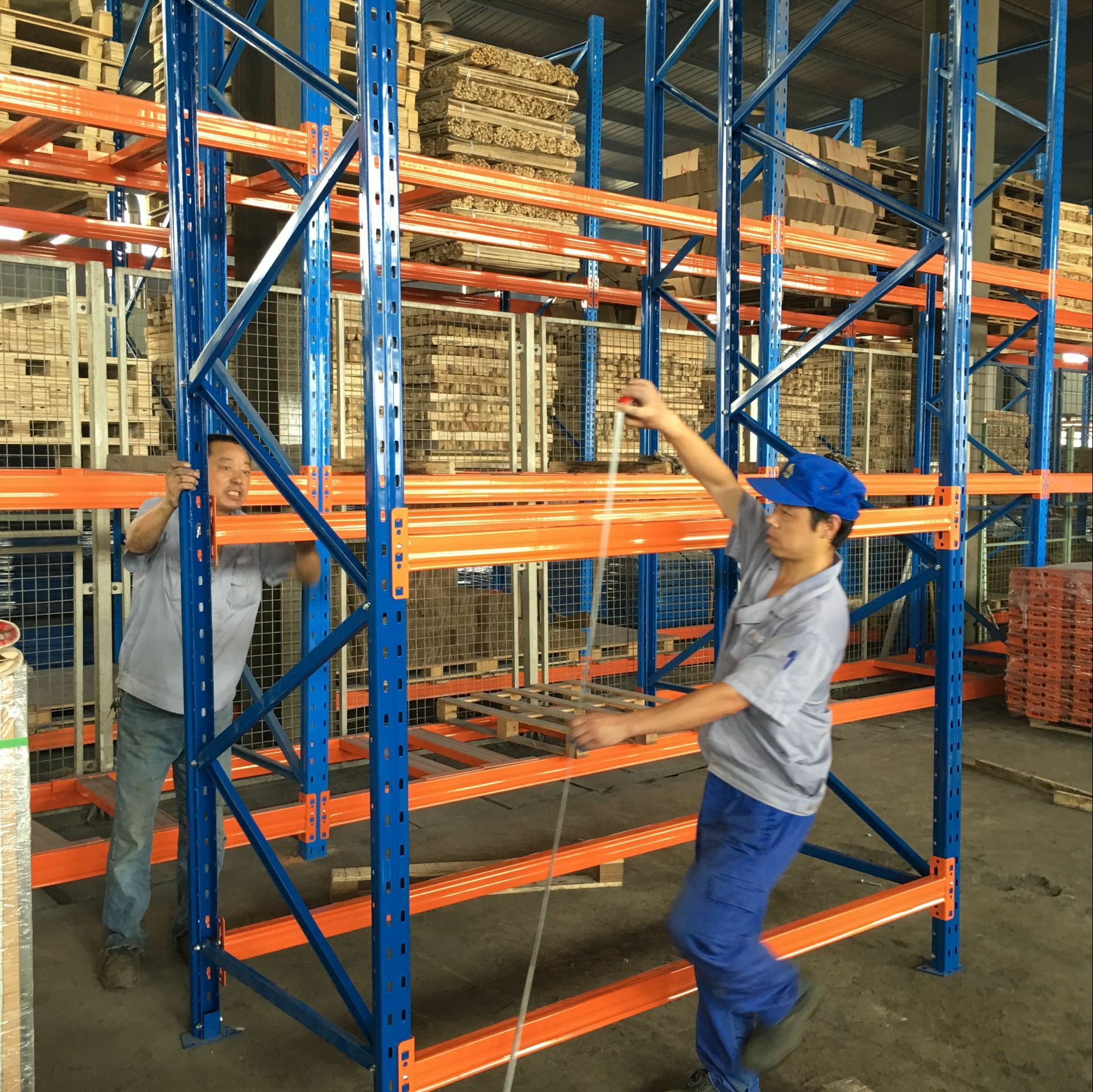 Pallet Rack Steel Feet for Pallet Rack Pallet Racking Box Beam