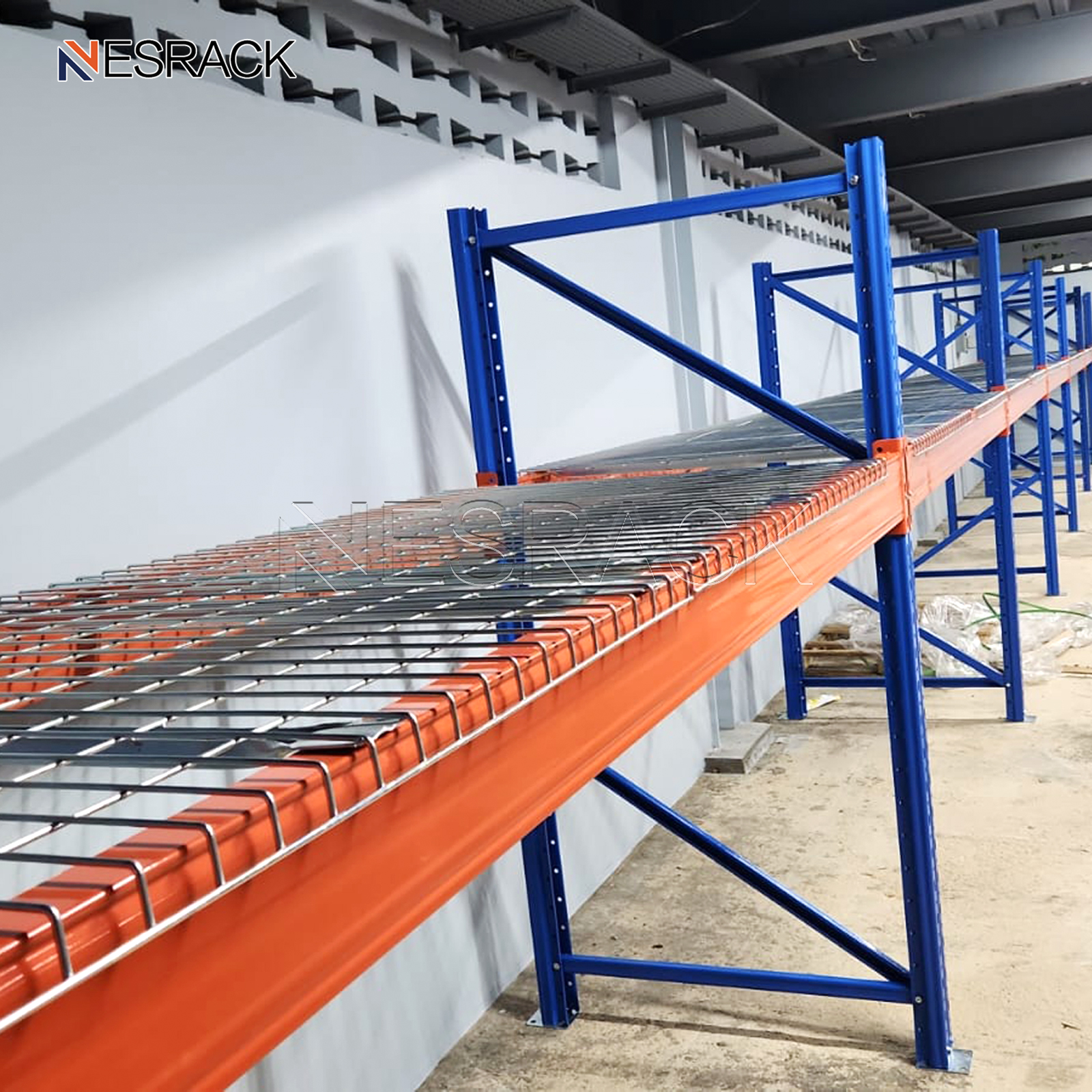 Customized Heavy Duty Factory Warehouse Pallet Rack 1000kg Wire Mesh Decking Galvanized For Pallet Rack
