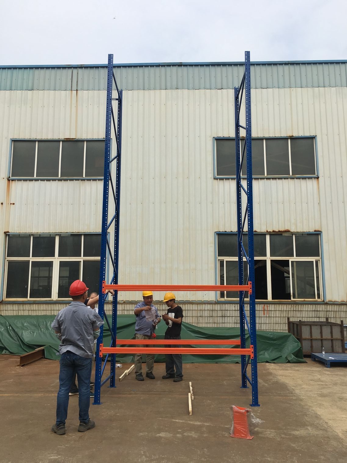 Pallet Rack Steel Feet for Pallet Rack Pallet Racking Box Beam