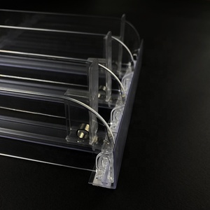 Retail Store Spring Loaded Auto Feed Shelf Pusher Divider