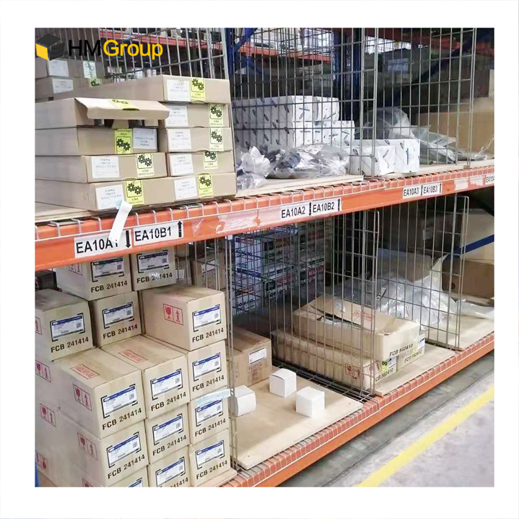 Galvanized Pallet Pallet Rack System Hanging Wire Mesh Decking Dividers