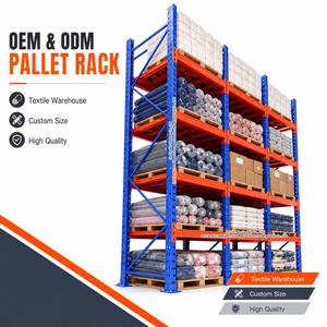 4-level Heavy Duty Rack Warehouse Storage Rack Pallet Shelving