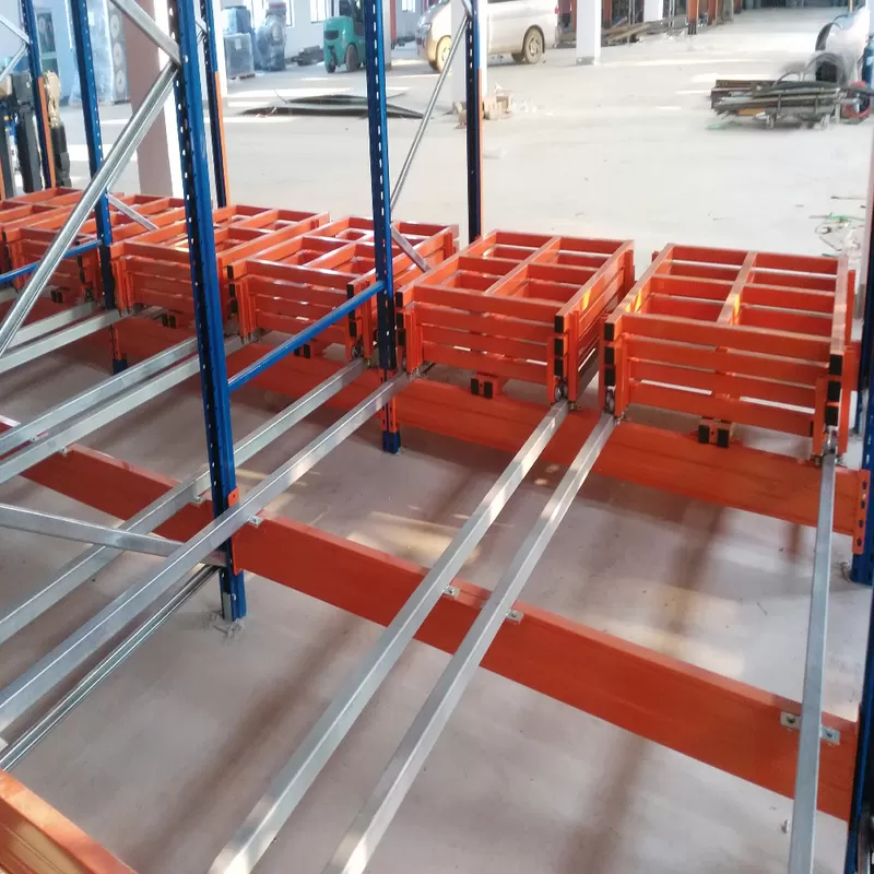 Push Back Racking Metal Pallet Racks Adjustable Push Back Rack Warehouse Storage Racks Industrial Pallet Racking