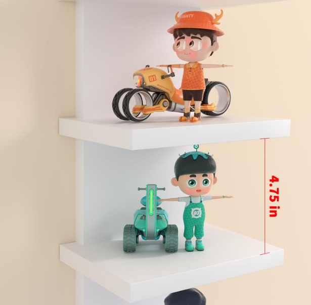 Wooden Wall Rack Display