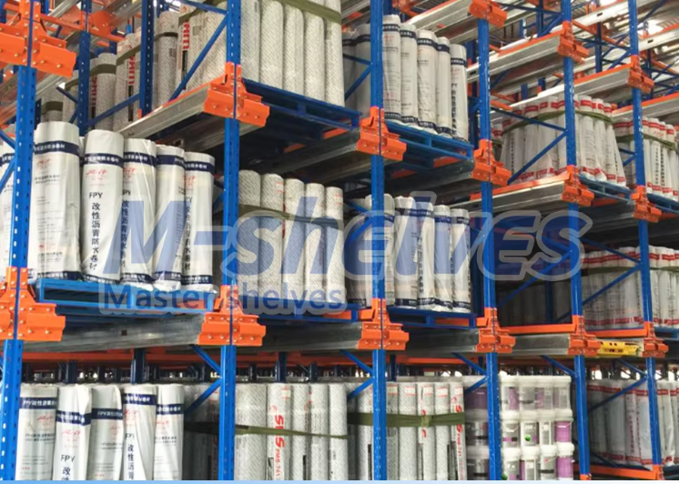 Automated Warehouse Radio Shuttle Pallet Racking System Adjustable Heavy Duty Pallet Rack High-Density Storage Shuttle Rack CE
