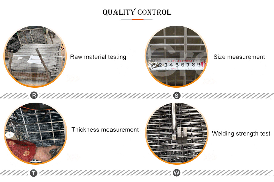 Galvanized Pallet Pallet Rack System Hanging Wire Mesh Decking Dividers