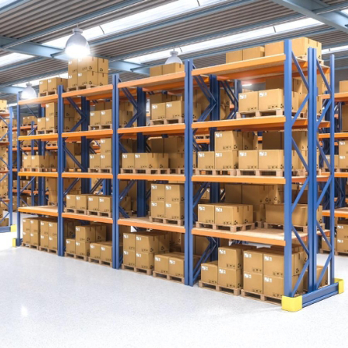 Heavy Duty Boltless Shelving Industrial Metal Racking System Steel Warehouse Rack Shelf for Selective Pallet Storage