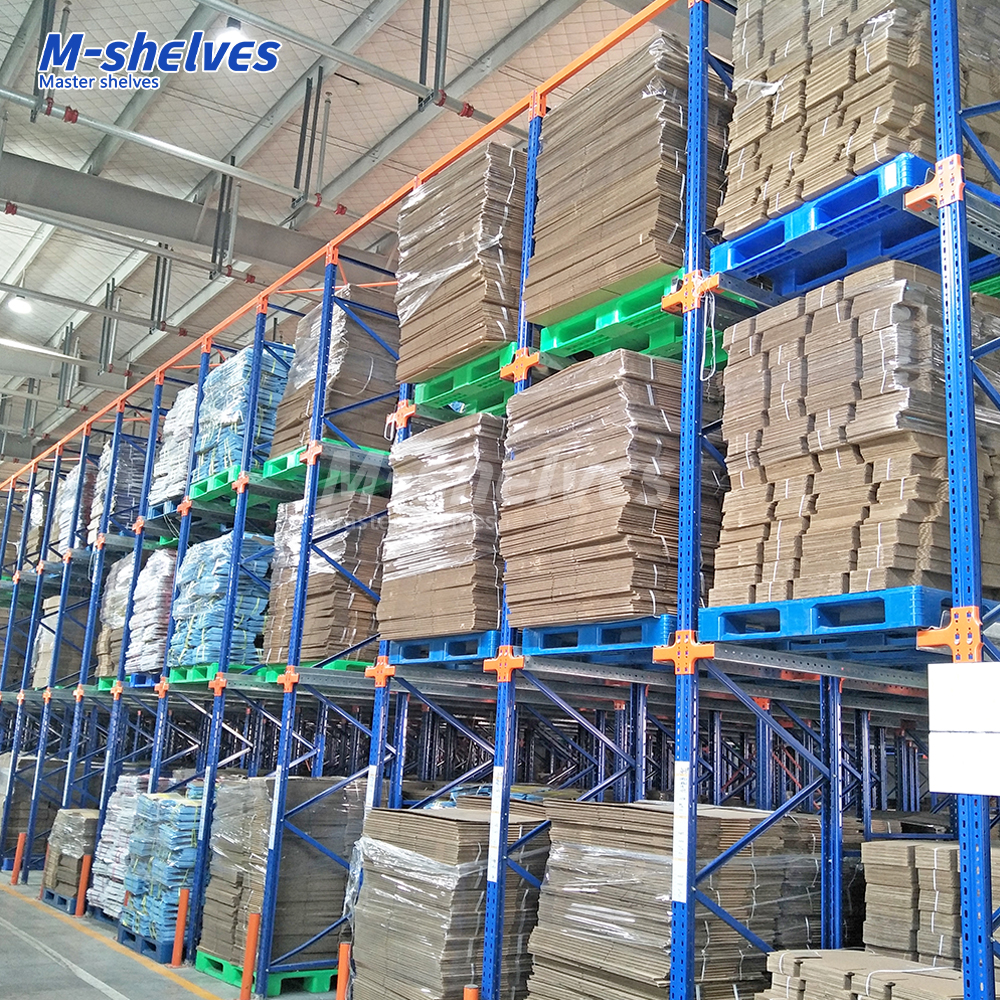 Large Scale E-Commerce Logistics Warehouse Pallet Racking System Customized High Load Industrial Conventional Heavy Duty Rack