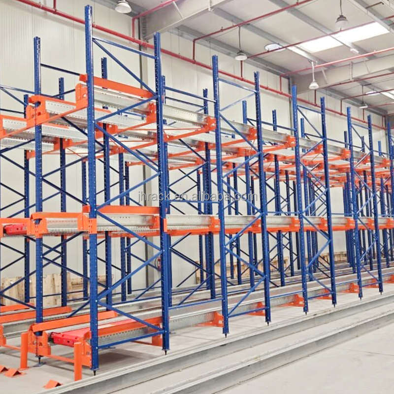 Radio Shuttle Rack High Density Automated Warehouse Storage Racking System LIFO FIFO Shuttle Racks CE Heavy Duty Customized