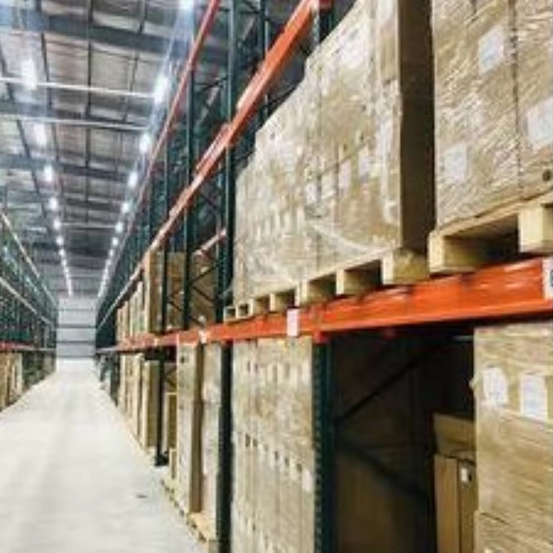 Heavy-Duty Industrial Selective Pallet Rack System Efficient Adjustable Warehouse Racking Bolt Structure for Storage Stacking