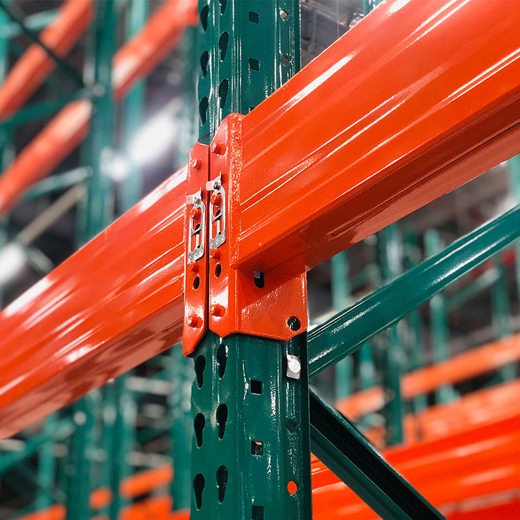 North America Storage Rack Customized Teardrop Pallet Rack Heavy Duty Storage System