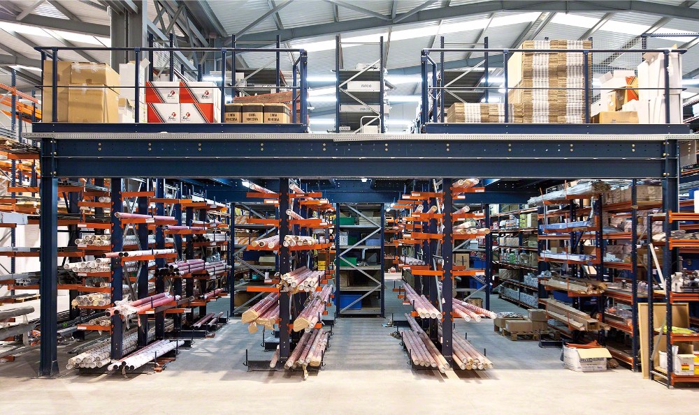 Platform Rack Multi-functional Mezzanine Platform Heavy Duty Industrial Storage System