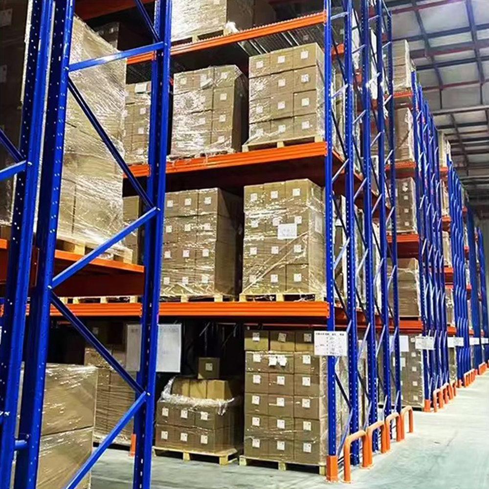High-Density Pallet Shuttle Racking System Automatic Steel Storage Frame 3000kg Load Capacity Heavy Duty Warehouse