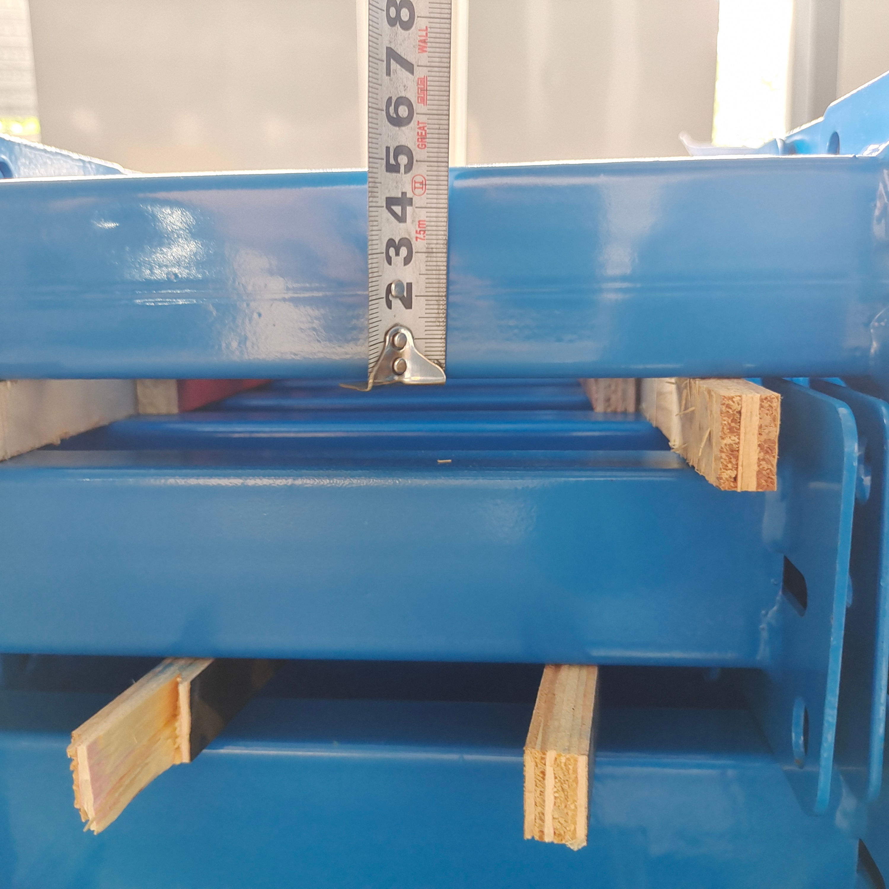 Row Spacer for Selective Pallet Racking Column 5 Layer Corrosion Protection Durable Steel Adjustable Powder Coated Back-to-back