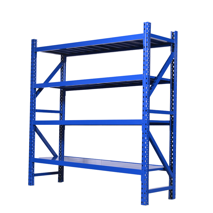 Custom Heavy-Duty 5-Layer Metal Stacking Shelf Rack 1000-2000KG Capacity 4-Layer Iron Shelving Adjustability for Warehouse