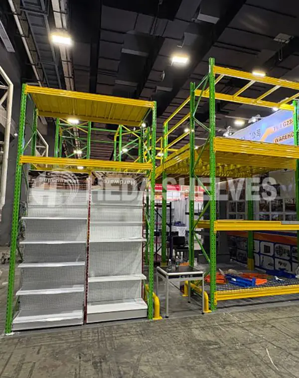 Industrial Shelving Product Range Demonstration