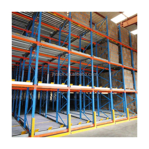 Wholesale Galvanized Fifo Storage Rack Floor Heavy Duty Warehouse Pallet Racking Pallet Flow Racks