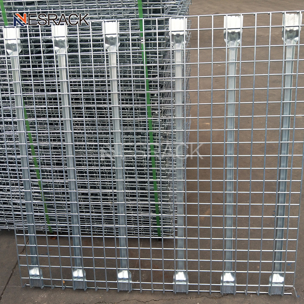 Customized Heavy Duty Factory Warehouse Pallet Rack 1000kg Wire Mesh Decking Galvanized For Pallet Rack