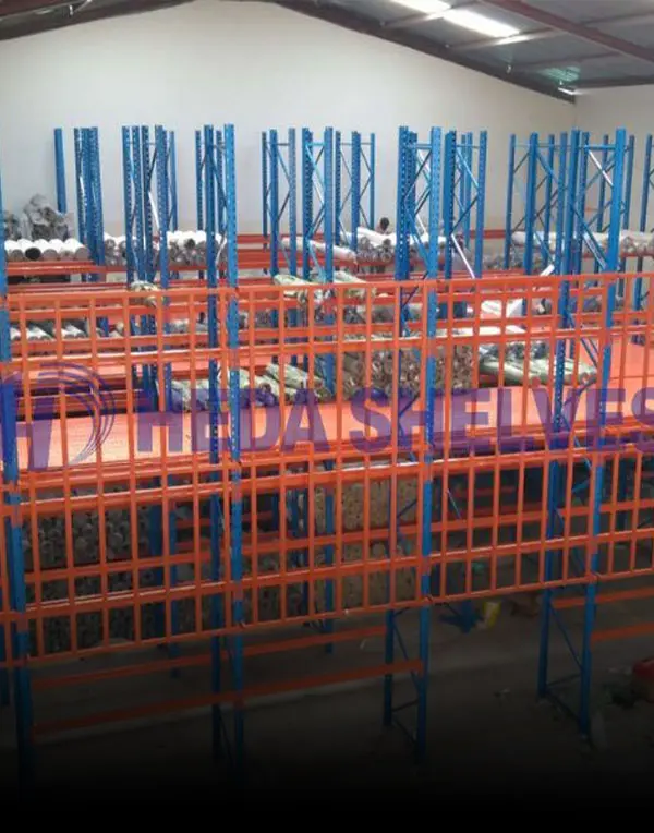 Mezzanine Racking for Fabric Roll Warehouse Storage
