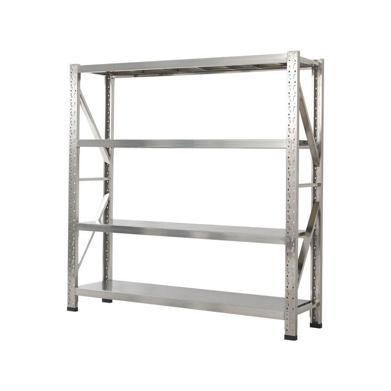 4 Layer Heavy Duty Steel Boltless Shelving Unit 100kg Capacity for Warehouse Storage