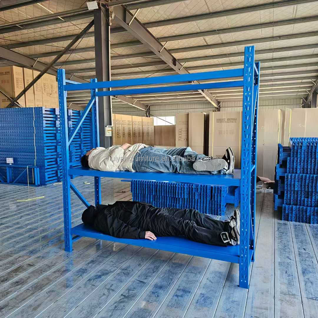 HY Manufacture Boltless Rack Divider High Quality Pallet Racking Metal Storage Unit Calapsable With in the Stock