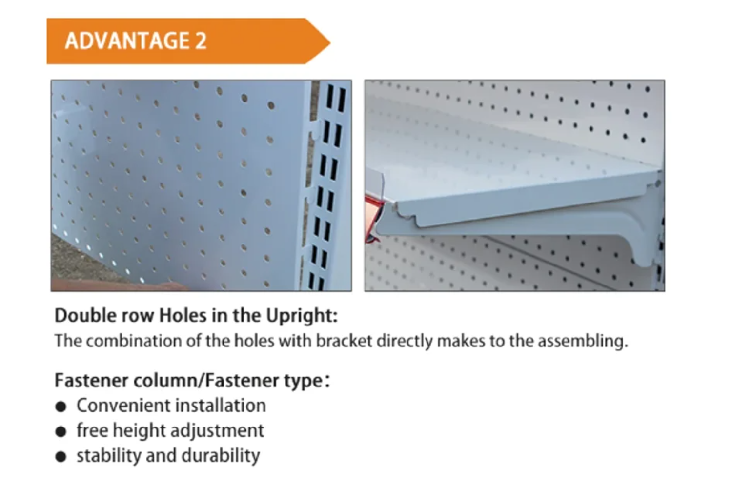 Best Selling China Supplier Longer Service Life Back Rack Shopping Mall Display Shelf