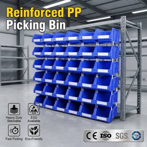 INORDER Semi-Open Stacking Hardware Storage Bins