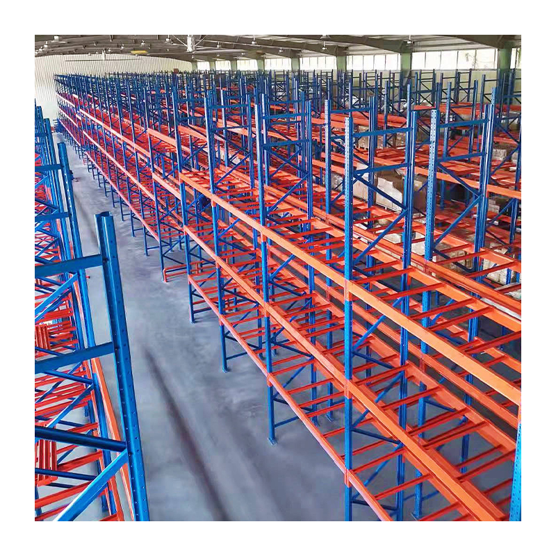 FIFO Direct Circulation Storage Frame Time-Sensitive Goods First In First Out Warehouse Racking System Steel
