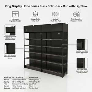 Adjustable Steel Wire Supermarket Shelving
