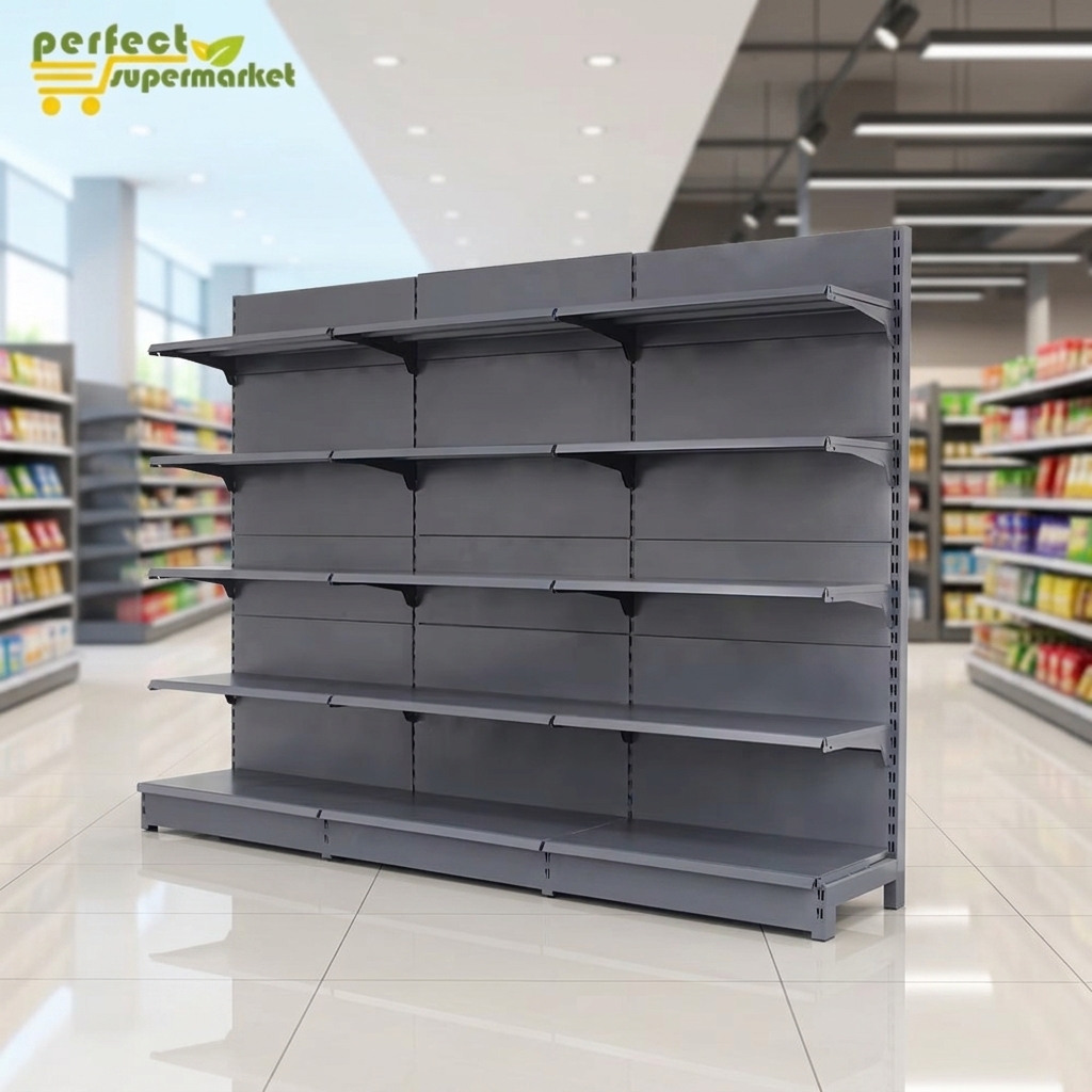 Best Selling China Supplier Longer Service Life Back Rack Shopping Mall Display Shelf