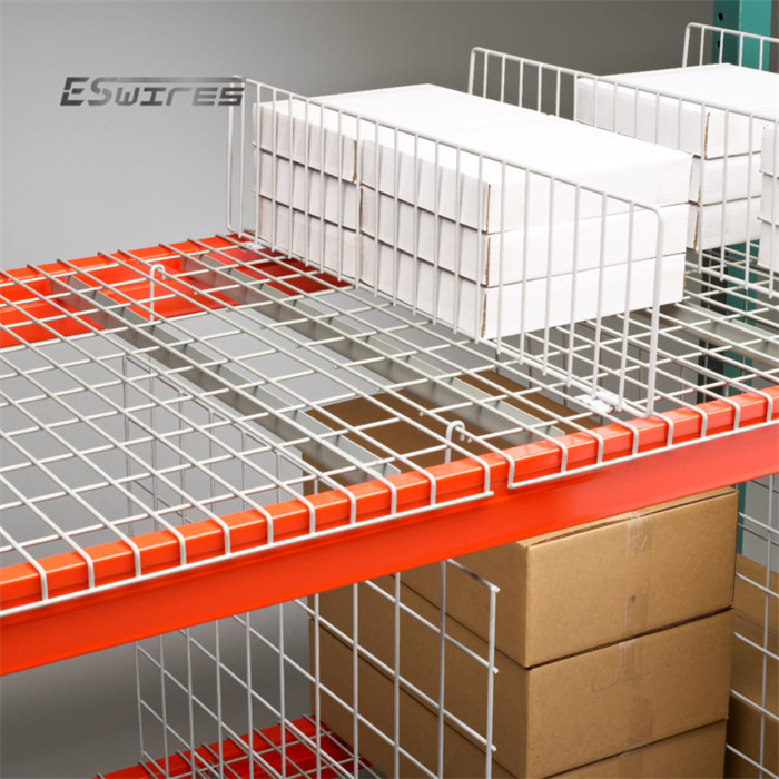 Factory Supplier Customized Warehouse Racking Accessories Welded Steel Wire Pallet Rack Dividers