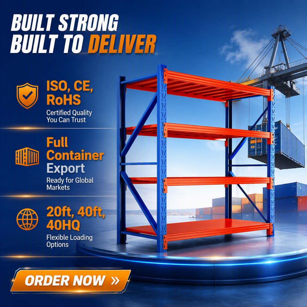 Boltless Adjustable Industrial Heavy Duty Steel Racking System 5 CE Certified Corrosion Protection Warehouse Shelving Storage