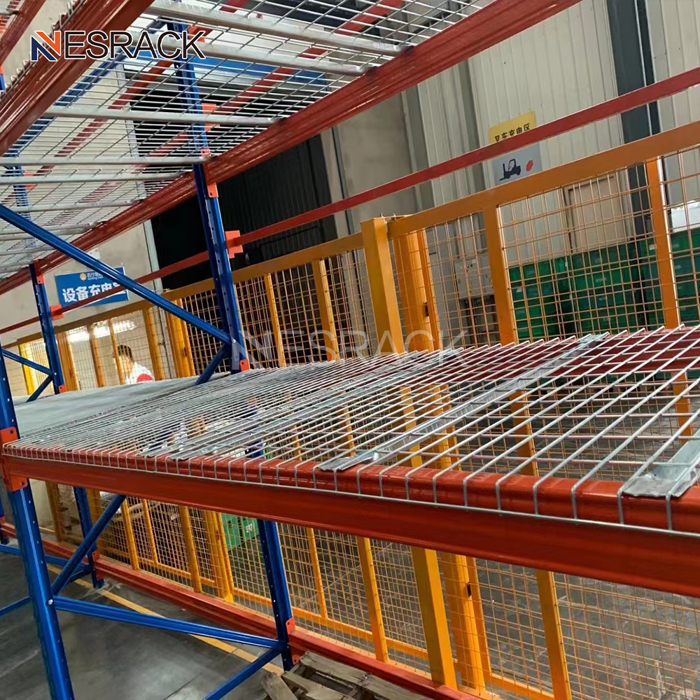 Customized Warehouse Pallet Racking Steel Galvanized Wire Mesh Decking Storage Rack Dividers with Good Price for