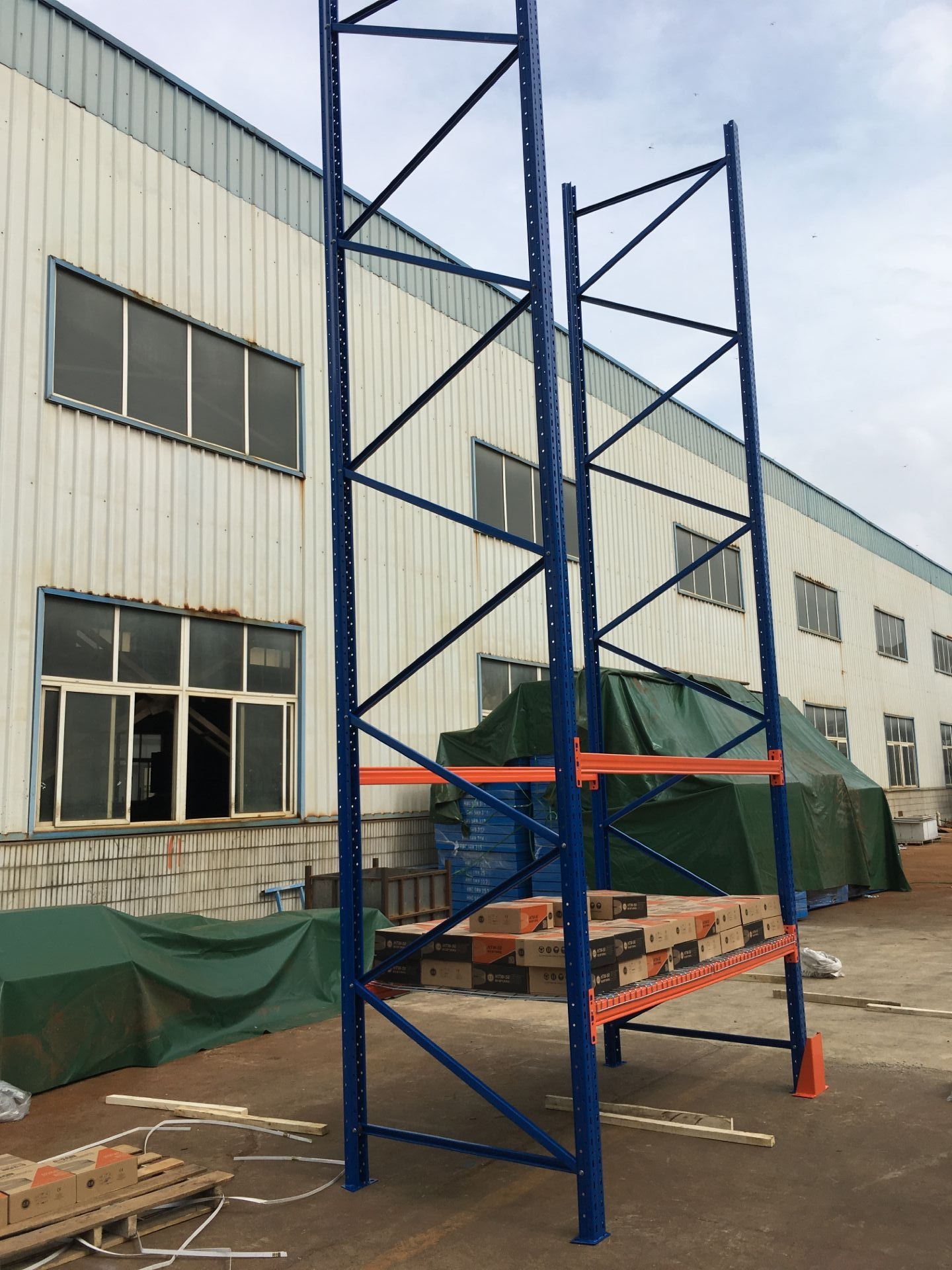 Pallet Rack Steel Feet for Pallet Rack Pallet Racking Box Beam
