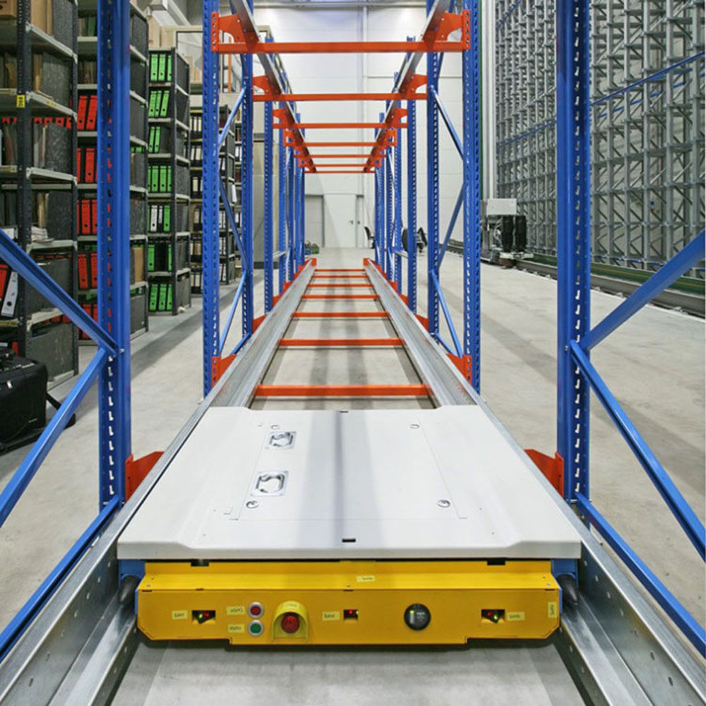 Free Labor Control Robotics Radio Pallet Shuttle Racking System With CE Certificate