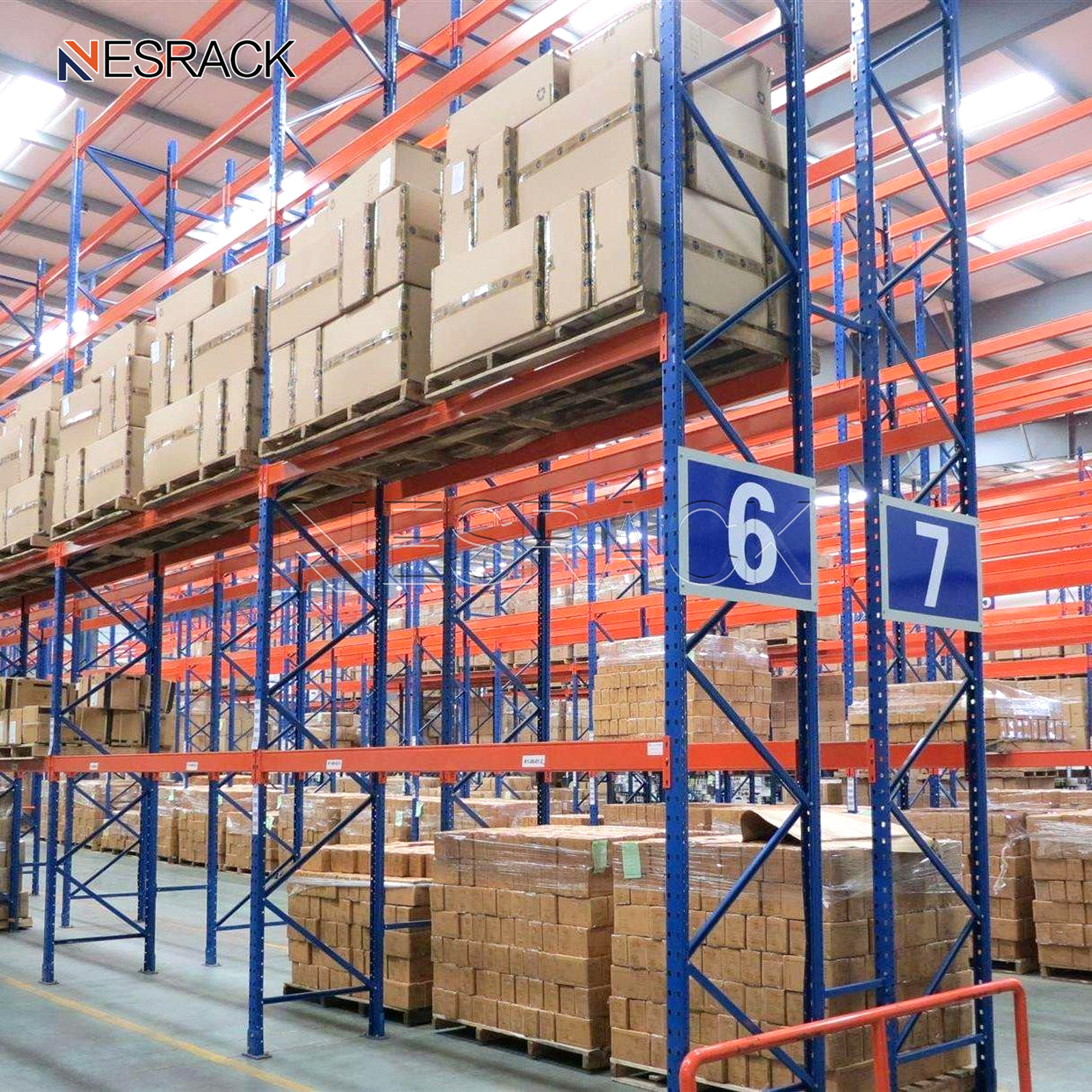 Industrial Storage Racks Heavy Duty Equipment Conventional Pallet Racking Steel Racks For Warehouse