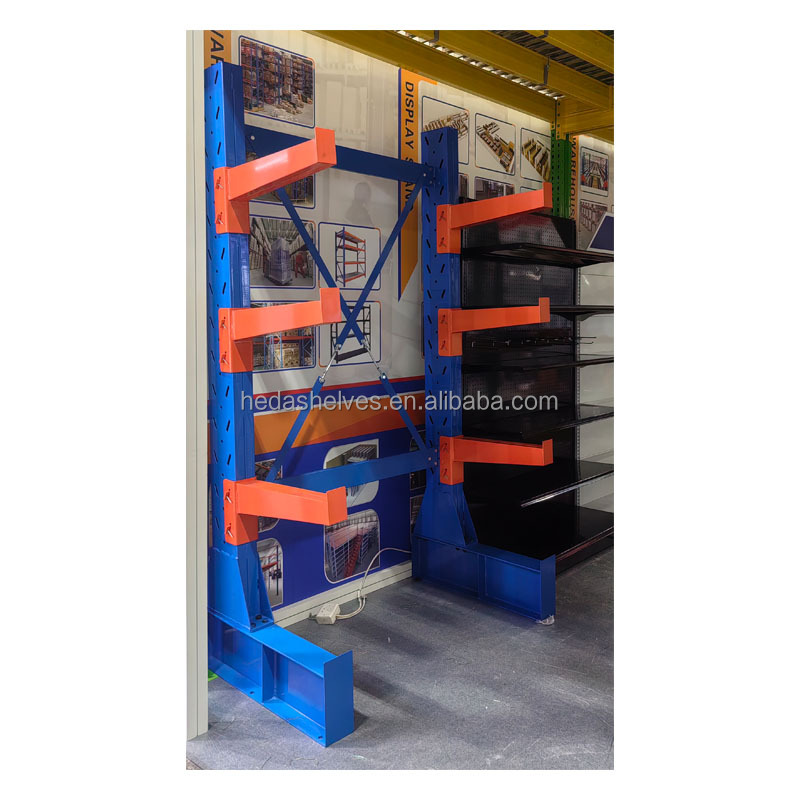 Wholesale Heda Heavy Duty Cantilever Storage Racks Cantilever Racking Systems Solution Selective Racking System
