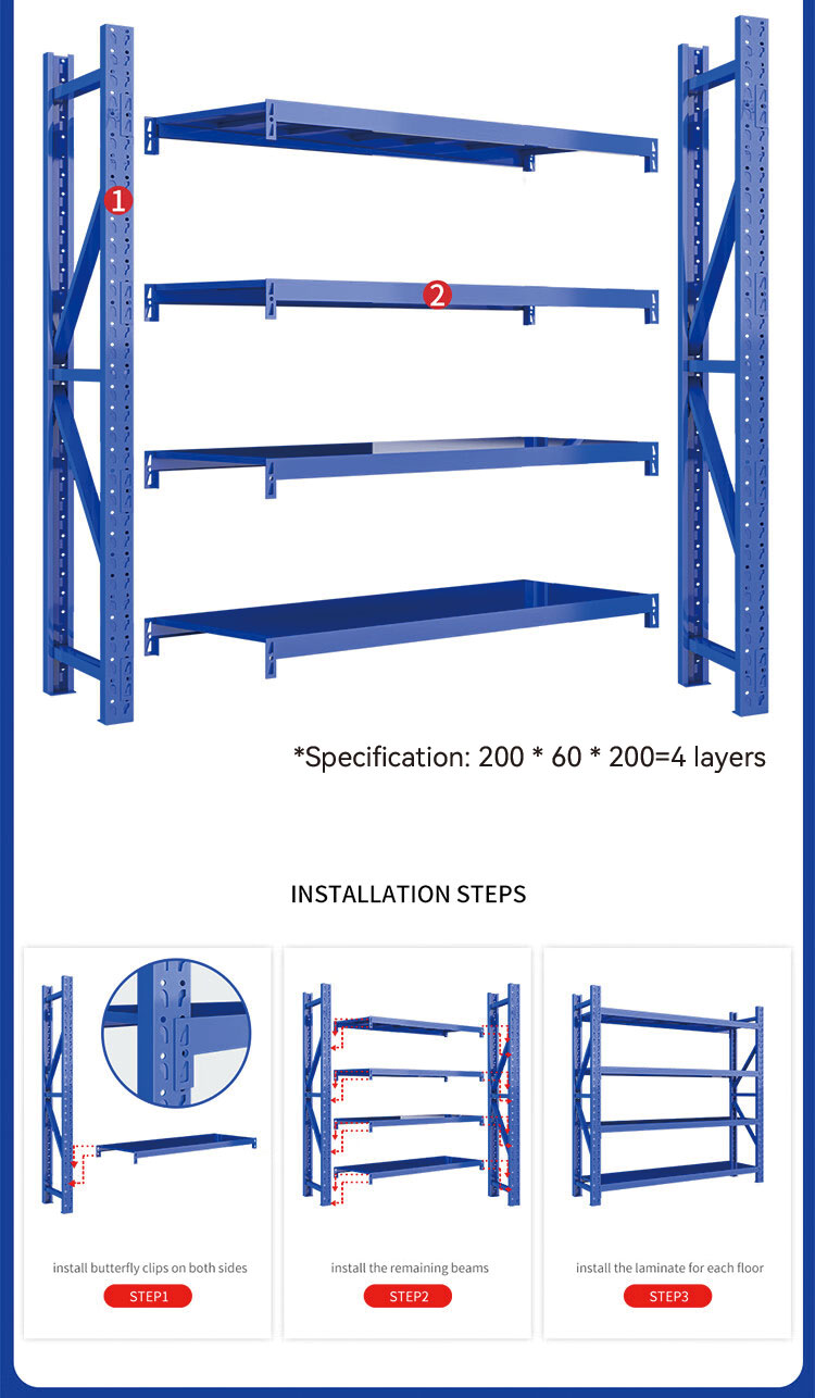Steel Rack Loading