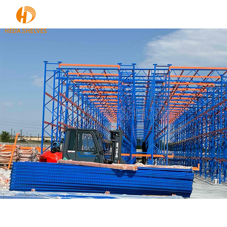 Warehouse Pallet Storage Setup