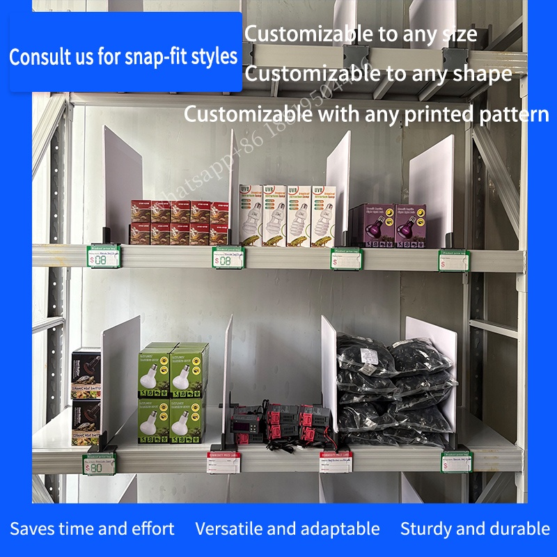 Shelf divider models