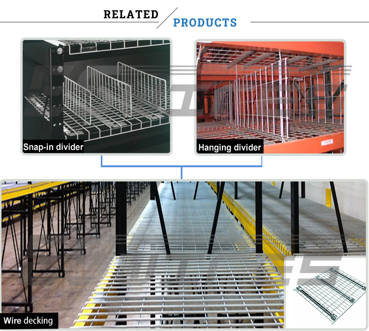 Related Products - Welded Steel Wire Pallet Rack Dividers