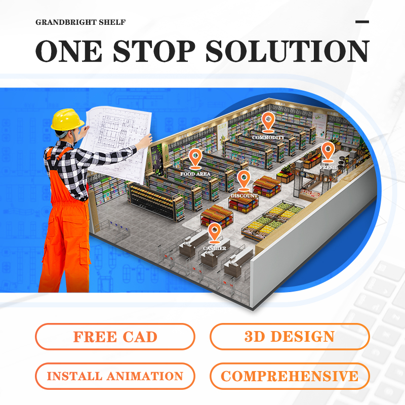 Store 3D Rendering Perspective