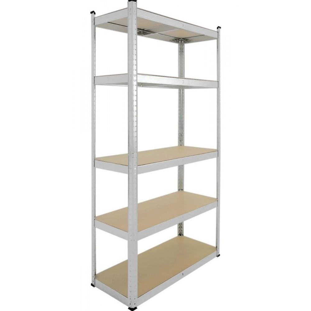 4 Layer Heavy Duty Steel Boltless Shelving Unit 100kg Capacity for Warehouse Storage