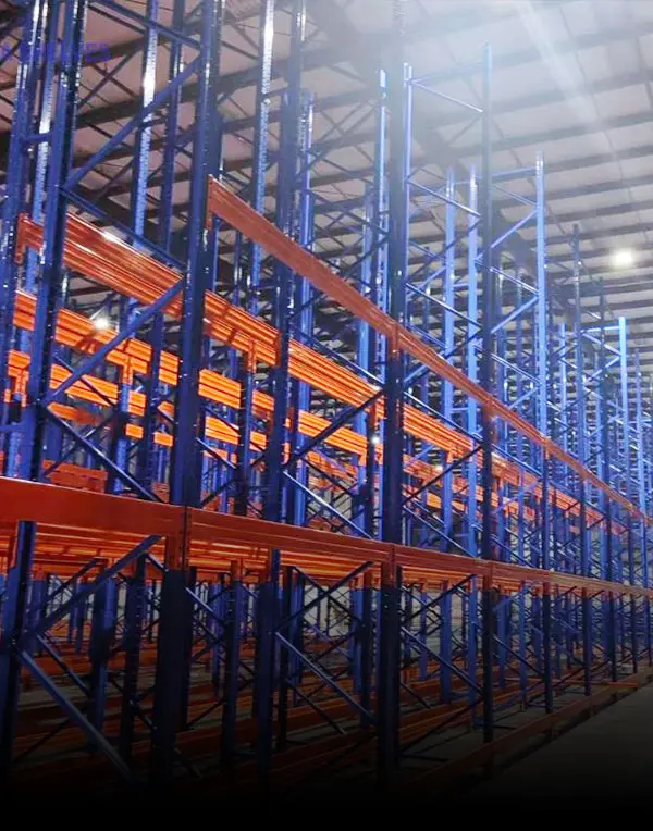 Heavy duty racking system for distribution warehouse in Panama
