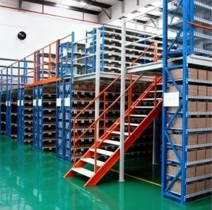 Industrial Multi-Layer Mezzanine Floor Racks