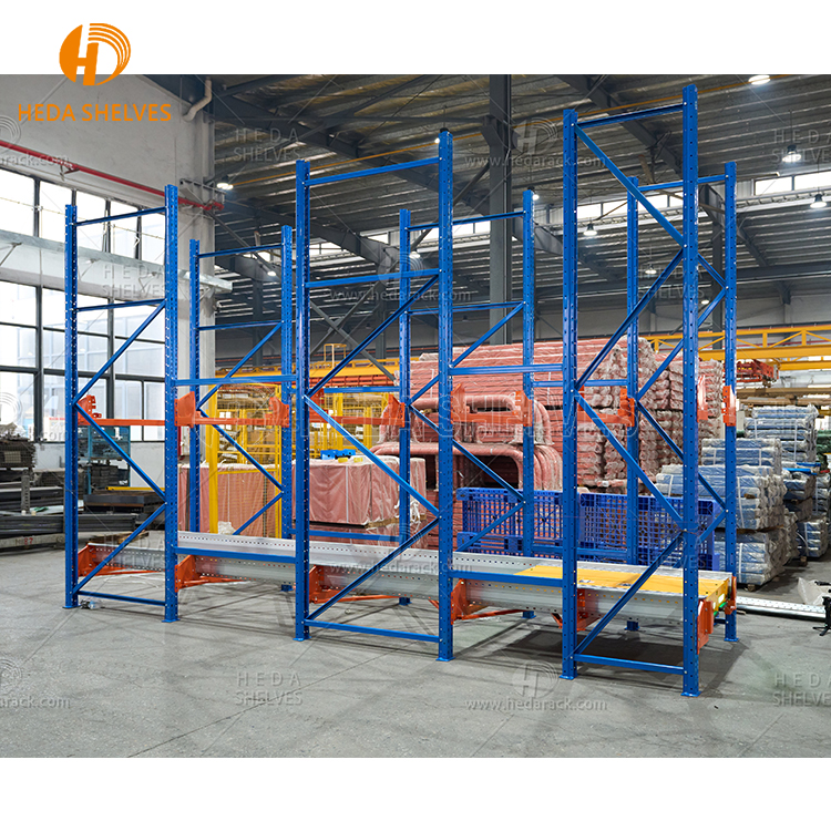 Heavy-Duty Adjustable Multi-Level Warehouse Stacking Racks Steel Shelving Rack Radio Shuttle Storage Racking Systems