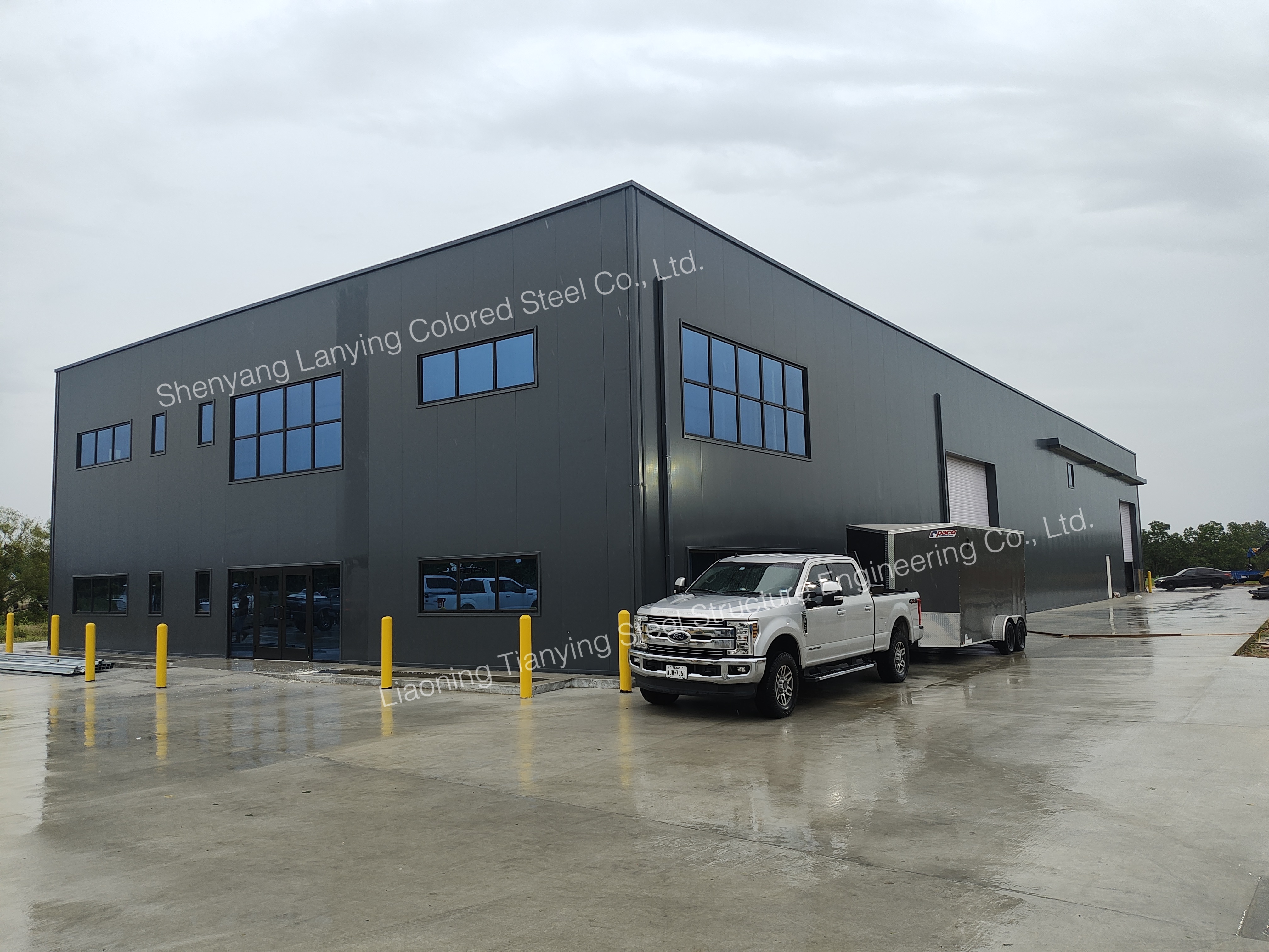 Industrial Facility Construction Site