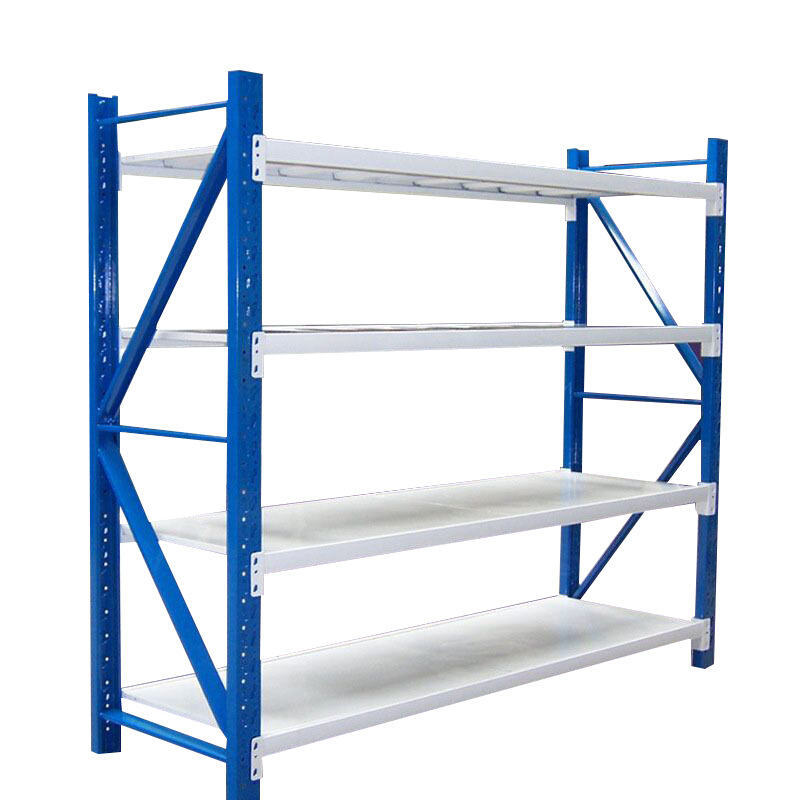 Steel Durable Anti-Rust Corrosion Protection Adjustable Through-type Shelves Storage Racks Pallet Shelving School Mall