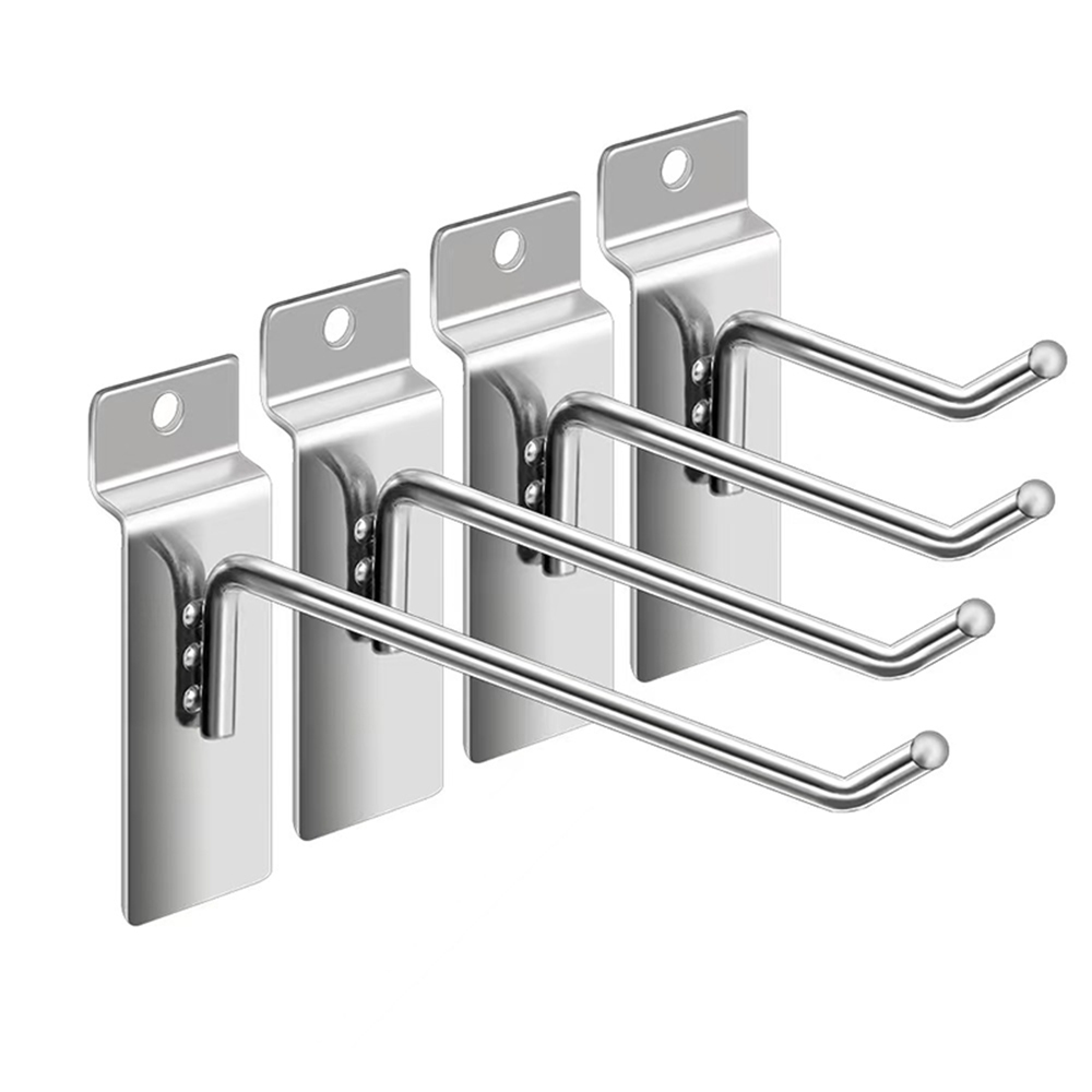 Customization Metal Pegboard Hook Supermarket Stainless Steel Display Rack Hook Shop Display Hook Metal