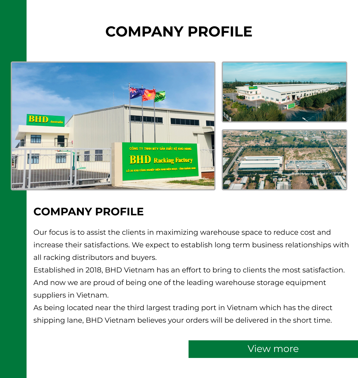 Factory Facility View 1